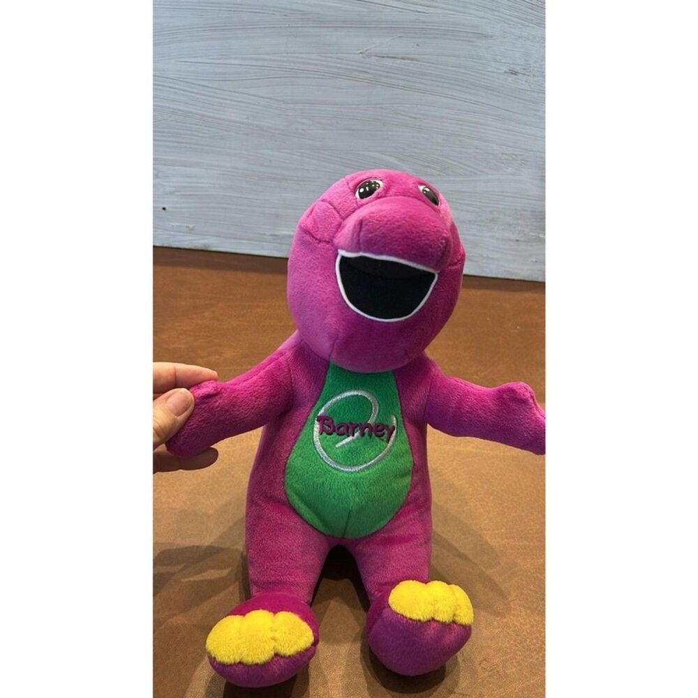 Talking Barney Plush Playskool 2000 The Purple Dinosaur